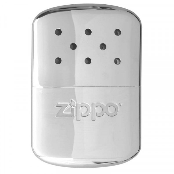 Каталитическая грелка Zippo, сталь с покрытием High Polish Chrome, серебристая, 66x13x99 мм